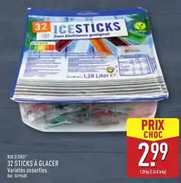ALDI RIO D'ORO 32 sticks à glacer offre