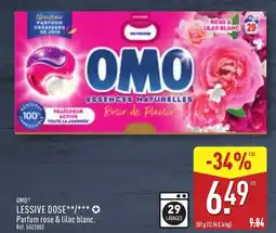 ALDI OMO Lessive dose offre