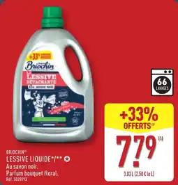 ALDI BRIOCHIN Lessive liquide offre