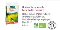 Botanic Graines de moutarde blanche bio botanic offre