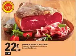 E.Leclerc Jambon de parme 16 mois offre