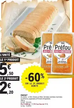 E.Leclerc Paso - préfou offre
