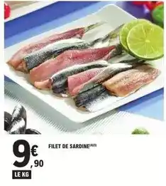 E.Leclerc Filet de sardine offre