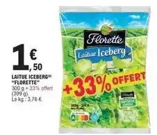 E.Leclerc Florette - laitue iceberg offre