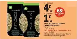 E.Leclerc Wonderful - pistaches grillées salées offre