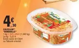 E.Leclerc Bonduelle - coleslaw offre