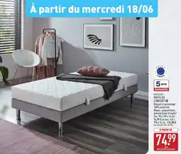 ALDI NOVITESSE Matelas confort offre