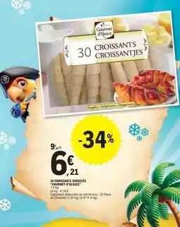 E.Leclerc Gourmet d'alsace - croissants tranches offre