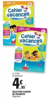 E.Leclerc Magnard - sélection offre