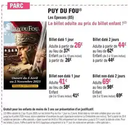 E.Leclerc Avril - billet de lait offre