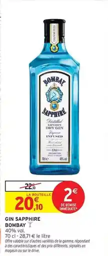 Intermarché Signal - gin offre