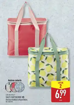 ALDI LIVE IN STYLE Sacs isotherme offre