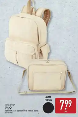 ALDI LIVE IN STYLE Sac offre