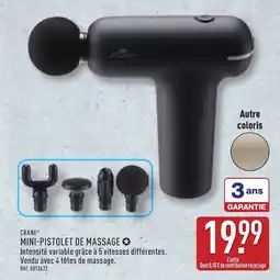 ALDI CRANE Mini-pistolet de massage offre