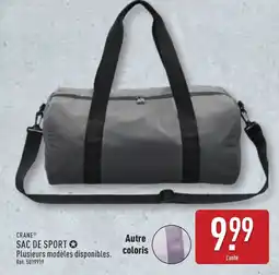 ALDI CRANE Sac de sport offre
