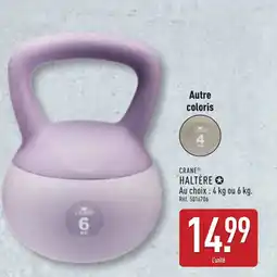 ALDI CRANE Haltère offre