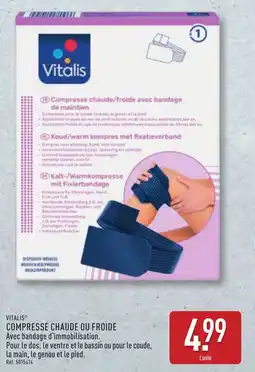 ALDI VITALIS Compresse chaude ou froide offre