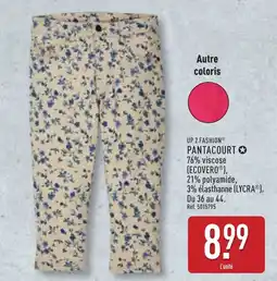 ALDI UP 2 FASHION Pantacourt offre