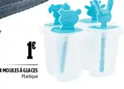 L'incroyable 4 moules à glaces offre