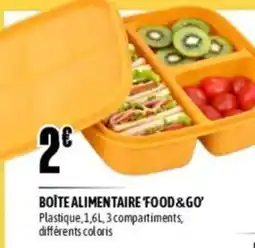 L'incroyable Boite alimentaire food&go' offre