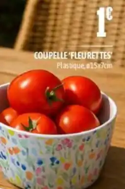 L'incroyable Coupelle 'fleurettes offre
