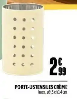 L'incroyable Porte-ustensiles crème offre