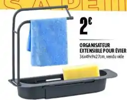 L'incroyable Organisateur extensible pour évier offre