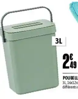 L'incroyable Poubelle de table offre