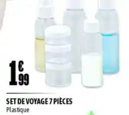 L'incroyable Set de voyage offre