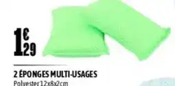 L'incroyable 2 éponges multi-usages offre