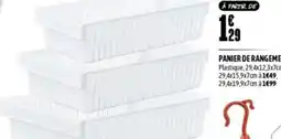 L'incroyable Panier de rangement offre