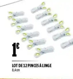 L'incroyable Lot de 12 pinces à linge offre