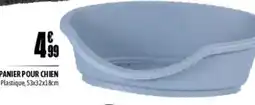 L'incroyable Panier pour chien plastique, 53x32x18cm offre