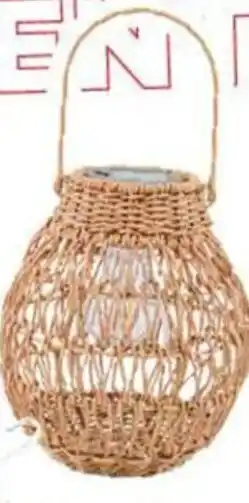 L'incroyable Lanterne solaire ‘'palaos' beige offre