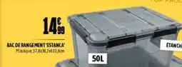 L'incroyable Bac de rangement'estanca' offre