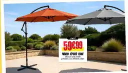 L'incroyable Parasol déporté 'leiria' offre