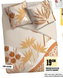 L'incroyable Parure housse de couette zahora' offre