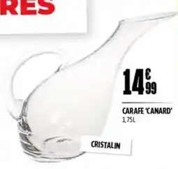 L'incroyable Carafe 'canard' offre