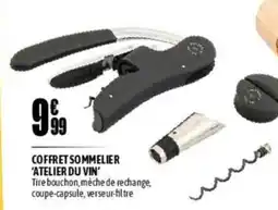 L'incroyable Coffret sommelier 'atelier du vin' offre