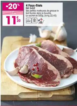 Croque Gel 4 Faux-filets offre