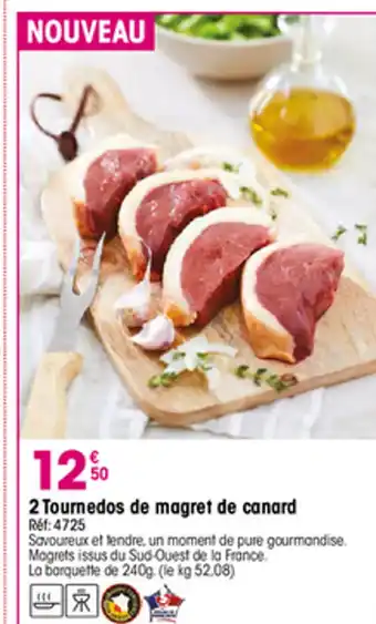 Croque Gel 2 Tournedos de magret de canard offre