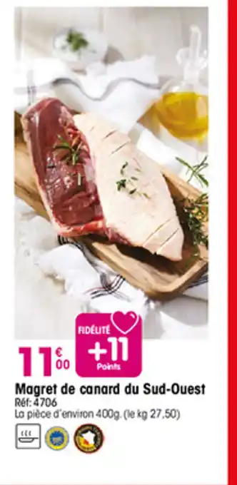 Croque Gel Magret de canard du Sud-Ouest offre