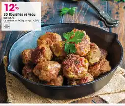 Croque Gel 30 Boulettes de veau offre