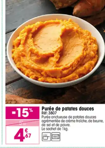 Croque Gel Purée de patates douces offre