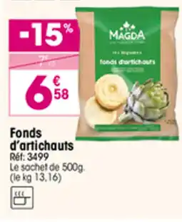 Croque Gel Fonds d'artichauts offre