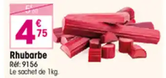 Croque Gel Rhubarbe offre