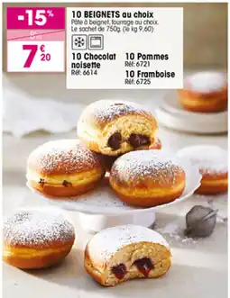 Croque Gel 10 beignets offre