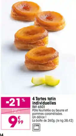 Croque Gel 4 Tartes tatin offre