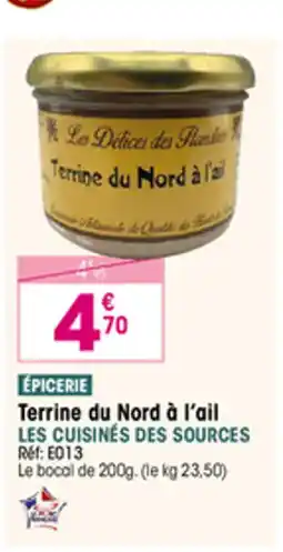 Croque Gel Terrine du Nord à l'ail offre