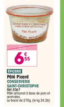 Croque Gel Pâté Picard offre